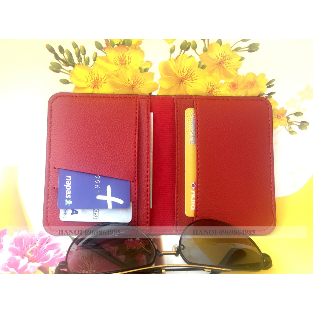 [Rẻ Đẹp] Ví da Mini nam nữ đều dùng được. Đựng thẻ ngân hàng, card visit, tiền.. nhỏ gọn, thời trang | BigBuy360 - bigbuy360.vn