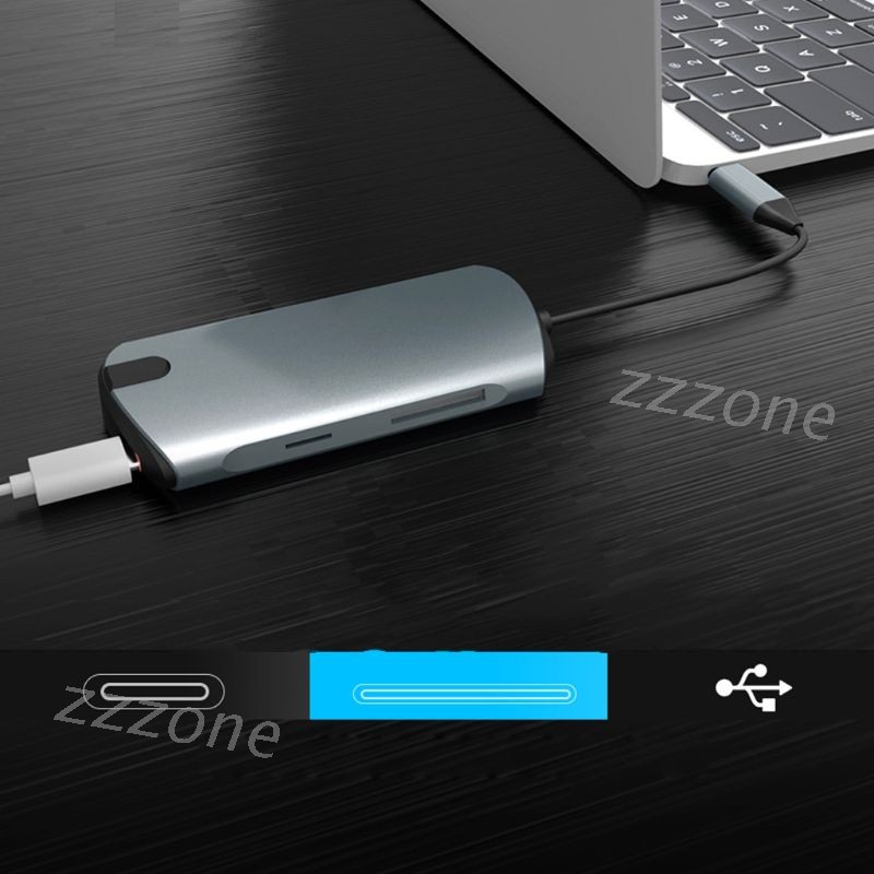 Bộ Chia Usb 3.0 7 Trong 1 Đa Năng