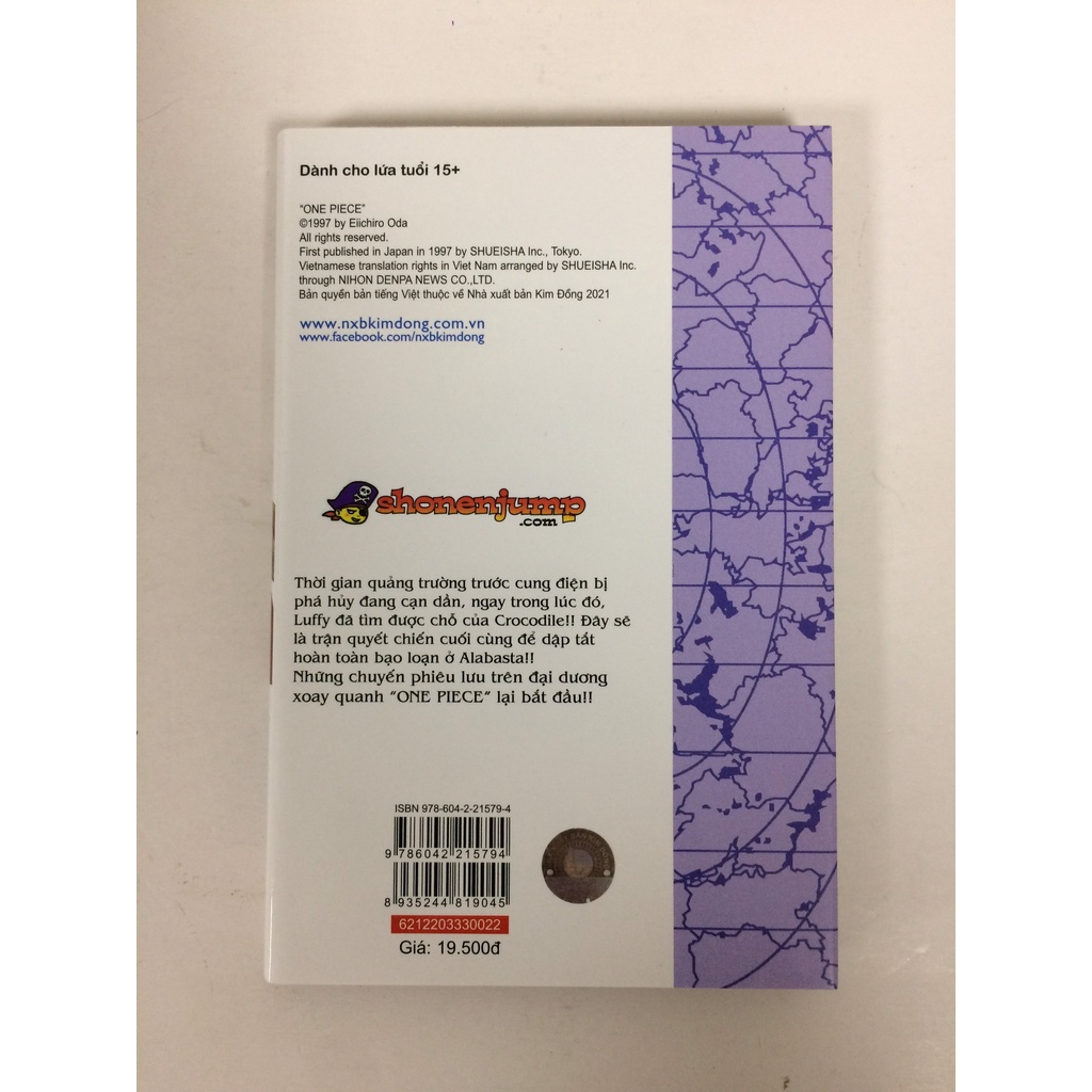 Sách - One piece - Tập 22 (Bìa rời)