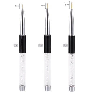 Cọ Vẽ Nét Cán Đá 5mm, 9mm, 11mm,7mm