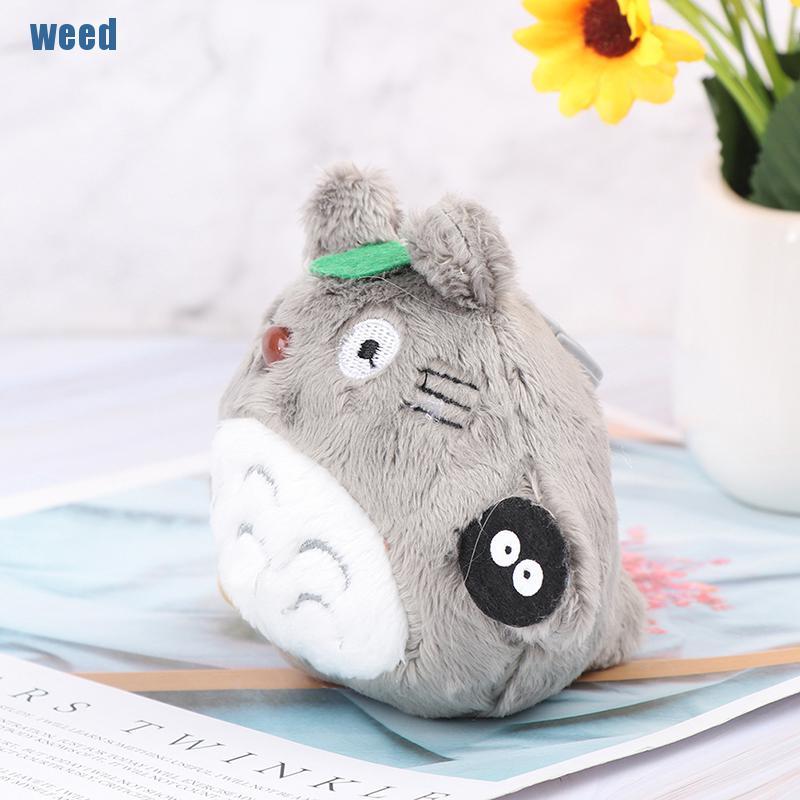 1 Móc Khóa Hình Totoro Nhồi Bông 10cm Đáng Yêu