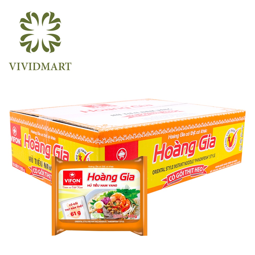 [Toàn quốc][Thùng] VIFON HOÀNG GIA: MÌ (THỊT BẰM, THỊT BÒ), PHỞ (BÒ,GÀ), HỦ TIẾU NAM VANG, BÁNH ĐA CUA THỊT THẬT – VIFON | BigBuy360 - bigbuy360.vn