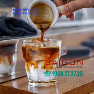 Ly Thủy Tinh Chịu Nhiệt Rock Bar Bormioli Rocco 200ml , 270ml | Cao Cấp , Nhập Khẩu Italia