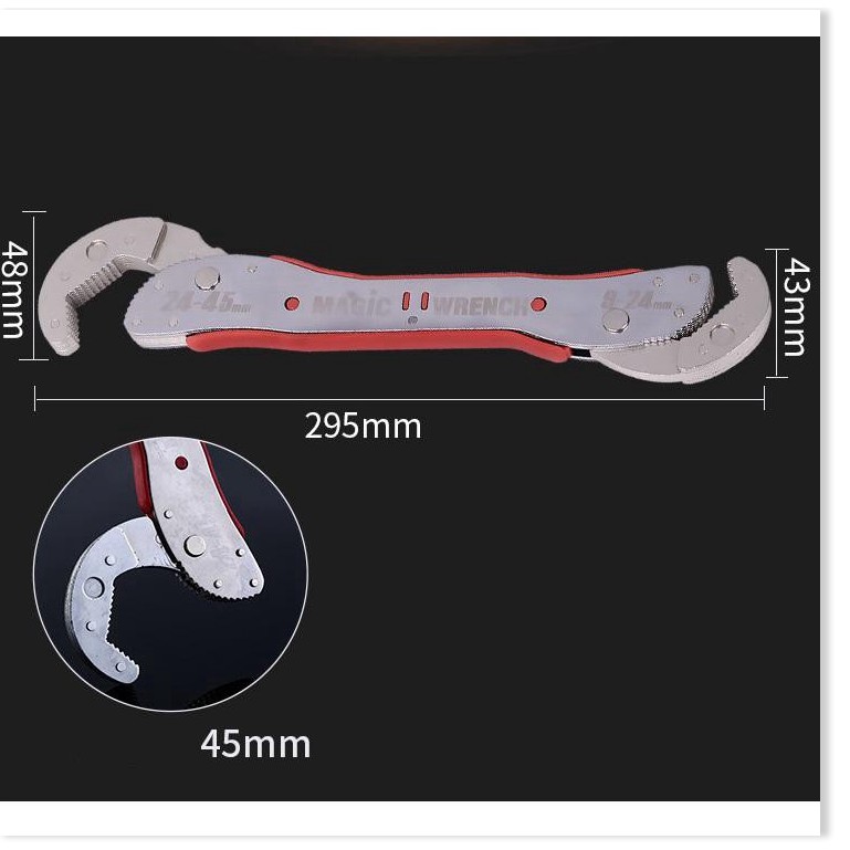 Dụng cu vặn ốc  🔖1 ĐỔI 1 🔖  Cờ lê đa năng Magic Wrench Hàn Quốc thay thế tất cả cờ lê mỏ lết truyền thống 5882