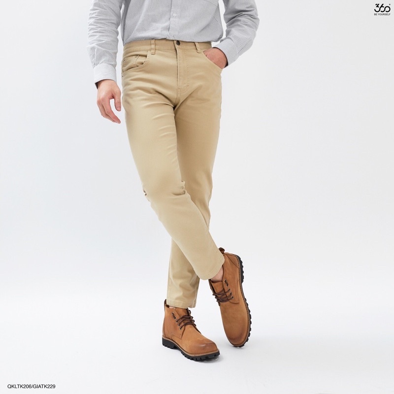 Quần Kaki Nam Chất Đẹp Co Dãn Dáng Âu Phong Cách Công Sở