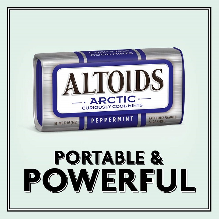 Kẹo Ngậm Bạc Hà Altoids Arctic Peppermint 34g