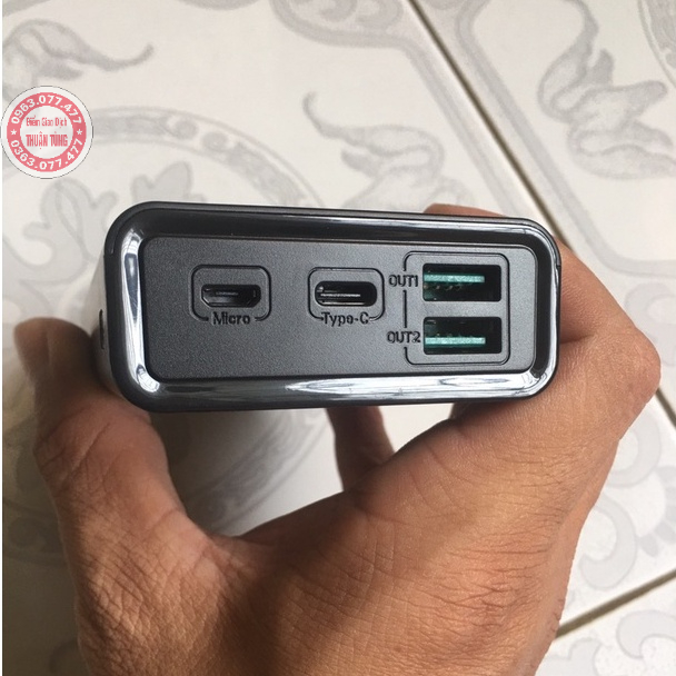 Pin Sạc Dự Phòng ACOME AP201 20000mAh Sạc Nhanh 22.5W - HÀNG CHÍNH 18 THÁNG