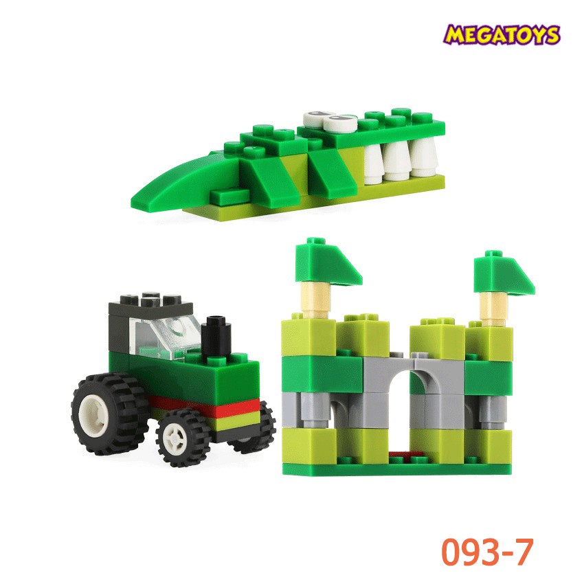 Đồ chơi ghép hình Mega Block 3 trong 1 cho bé sáng tạo