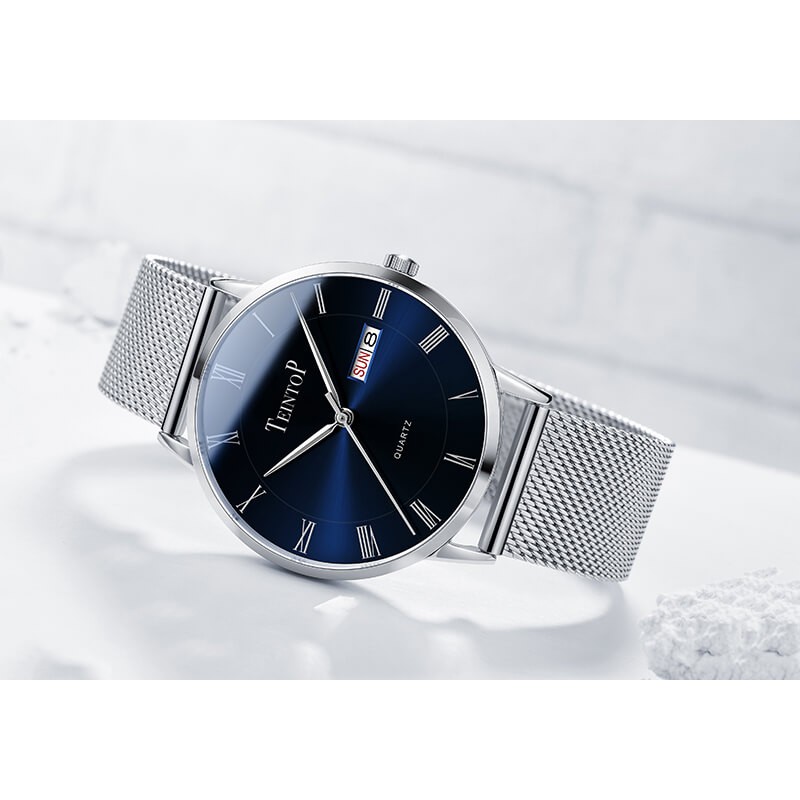 Đồng hồ nam chính hãng Teintop T7016-9 mới 100%,Kính sapphire,chống xước,Chống nước 30m,Đồng hồ pin Quartz ,Bh 12 tháng