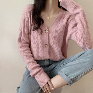 Áo khoác len cardigan