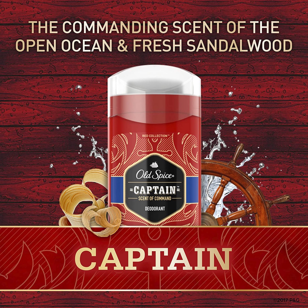 [NK Mỹ] Lăn sáp khử mùi nam Old Spice 85g cao cấp bộ sưu tập Red I Wild Collection - TD Shop