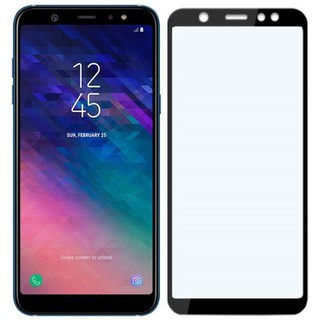Kính cường lực Full màn 9D dành cho Samsung Galaxy A6 Plus Tặng keo chống hở mép