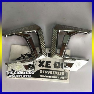 ốp gác chân sau sirius fi xi mạ crom