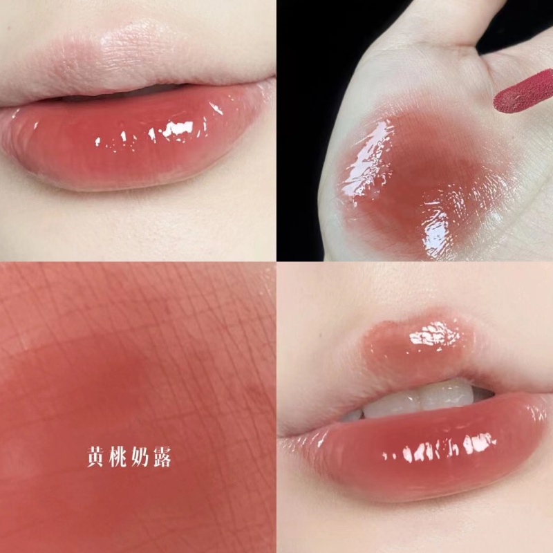 Son Lì Mềm Mịn Dưỡng Ẩm Chống Thấm Nước Thiết Kế Ống Màu Hồng / Xanh Lá HB