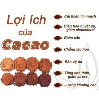 Bột cacao dăklăn nguyên chất 500gr