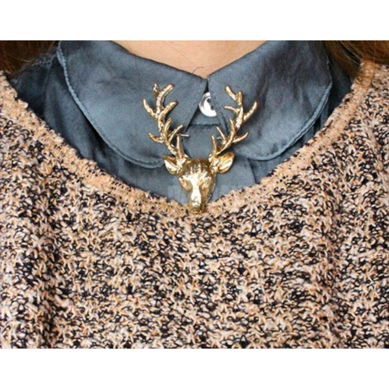 Ghim trâm Cài Áo Hình Hươu Nam Nữ Lh0917399527