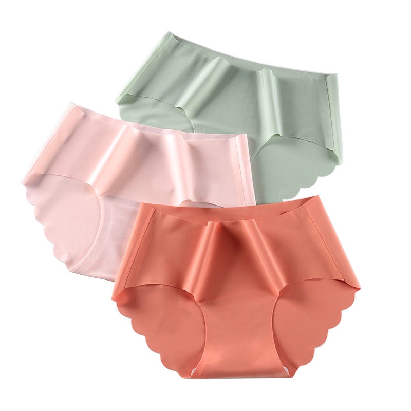 3 Quần lót ECMLN lưng thun co giãn không lộ viền quyến rũ dành cho nữ