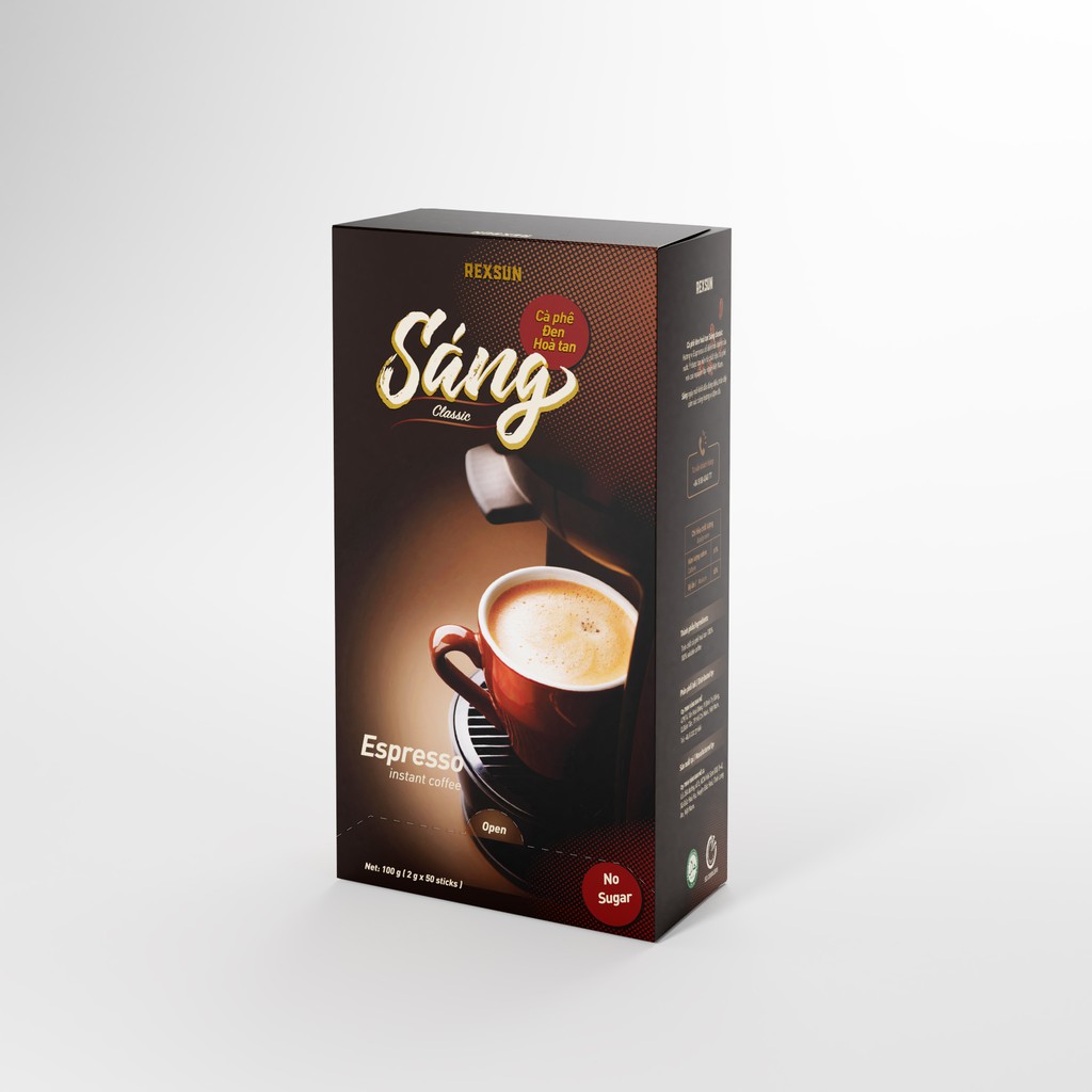 Cà Phê Hòa Tan Sáng Espresso REXSUN 100g - NGON NGON CÀ PHÊ