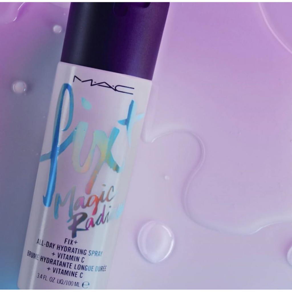 Xịt khóa trang điểm MAC Fix + Magic Radiance chứa dưỡng và Vitamin C | BigBuy360 - bigbuy360.vn