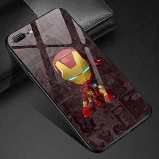 Ốp điện thoại hình siêu anh hùng MARVEL hoạt hình chống rơi chống trầy xước cho iPhone XS Max XR 6S 7/8Plus