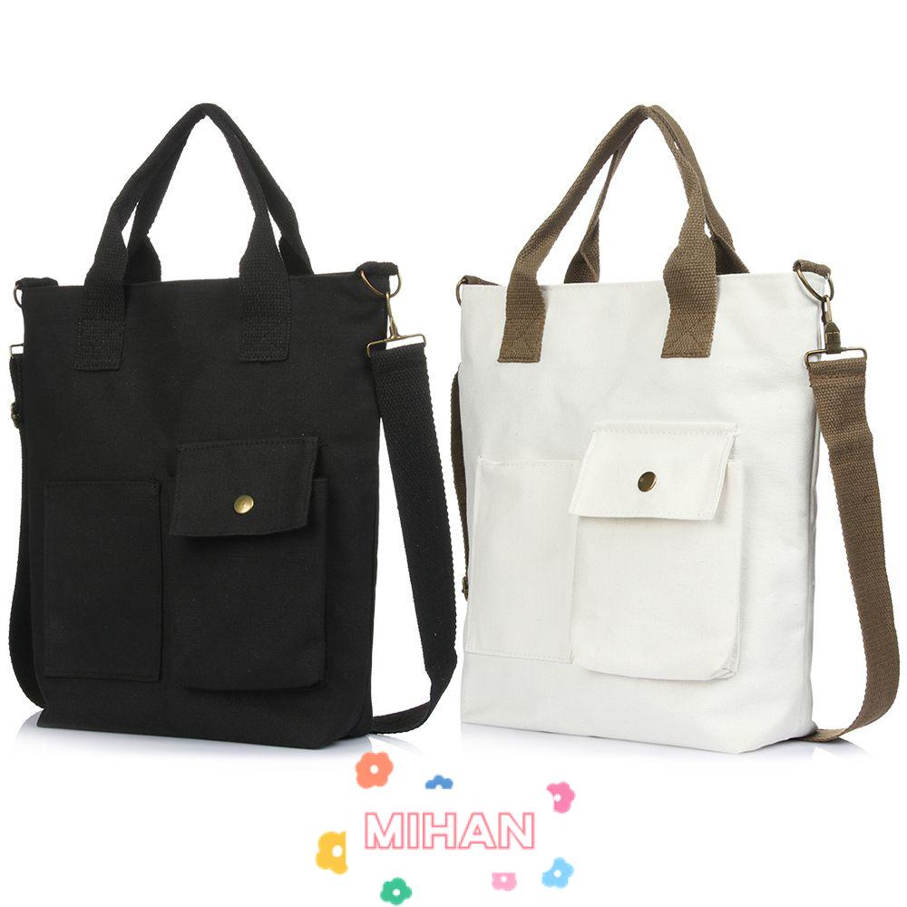 MIHAN1 Fashion Single Shoulder Bag Large Shopping Bag Crossbody Messenger Women Canvas Ladies Tote Casual Travel Handbag/Multicolor