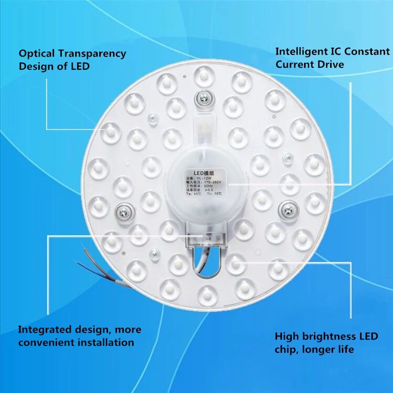 1 Đèn Led Tròn Gắn Trần Siêu Sáng Tiết Kiệm Năng Lượng 12w18w 24w 36w