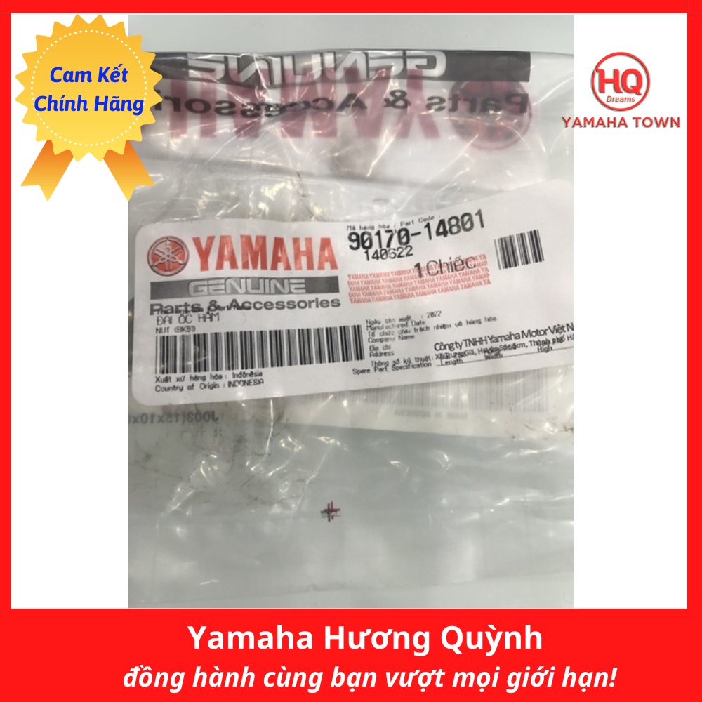 Đai ốc hãm chính hãng Yamaha chất lượng cao dùng cho tất cả các dòng xe  - Yamaha town Hương Quỳnh