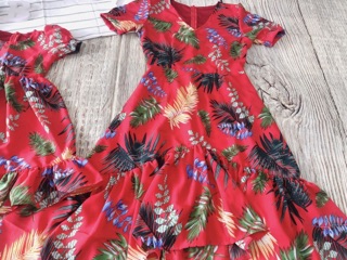 Set mẹ bé lá dừa