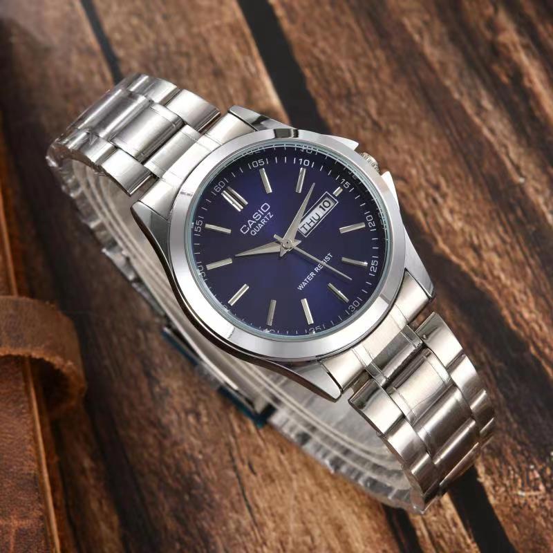 Đồng Hồ Quartz Chống Thấm Nước 38mm mtp-1239d-2a Với Dây Đeo Bằng Thép Không Gỉ