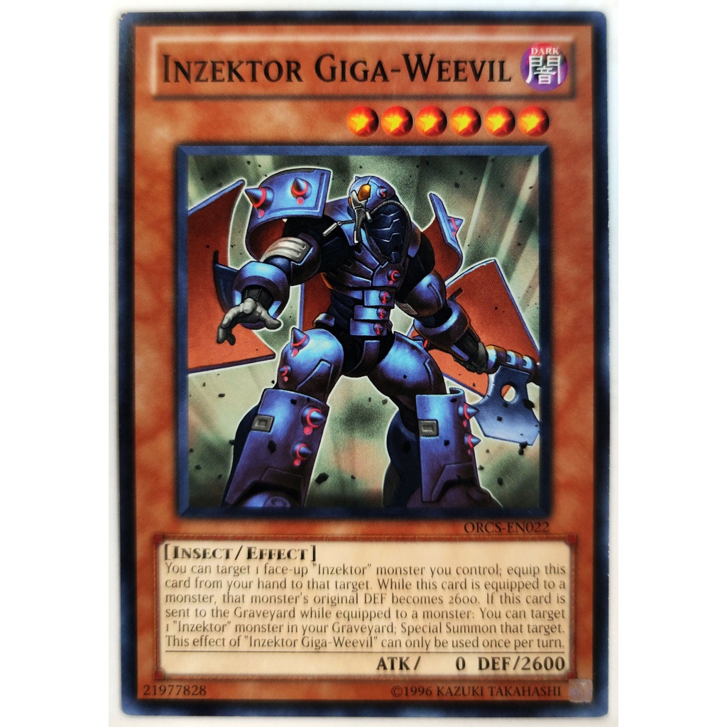 [Thẻ Yugioh] Inzektor Giga-Weevil |EN| Common