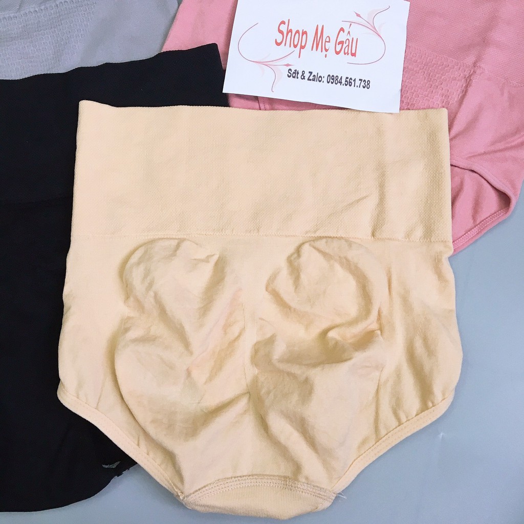 Quần lót nữ kháng khuẩn cạp cao gen bụng, eo thon