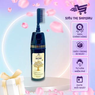 Dầu gội phủ bạc thảo dược noni biotin collagen làm sạch da đầu, mượt mà dưỡng tóc 200ml - pvn318