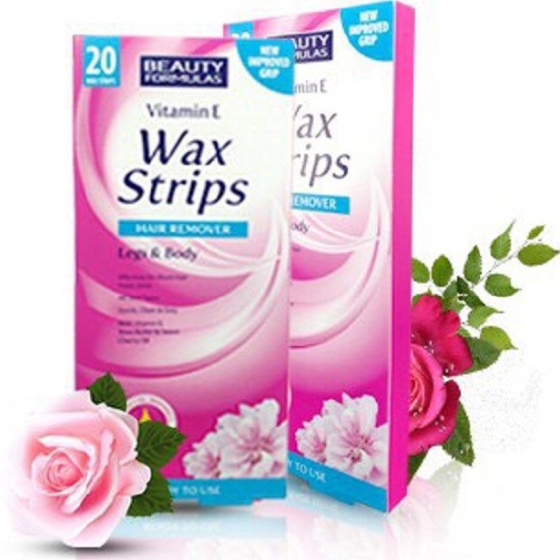 Miếng dán tẩy lông Wax Strips Legs and Body hộp 20 miếng