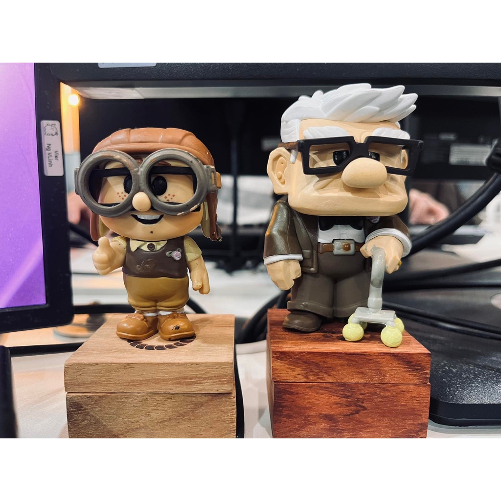 Mô hình nhân vât Carl Fredricksen phim hoat hình Up ( Vút bay) Funko Pop