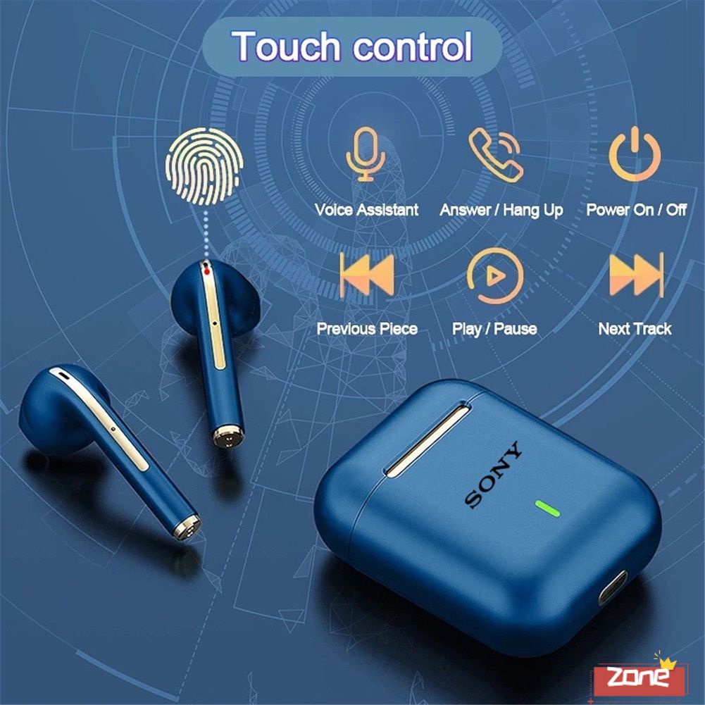Sony J18 TWS Không Dây EarPods Bluetooth Trong Tai Tai Nghe Stereo _ Zone0