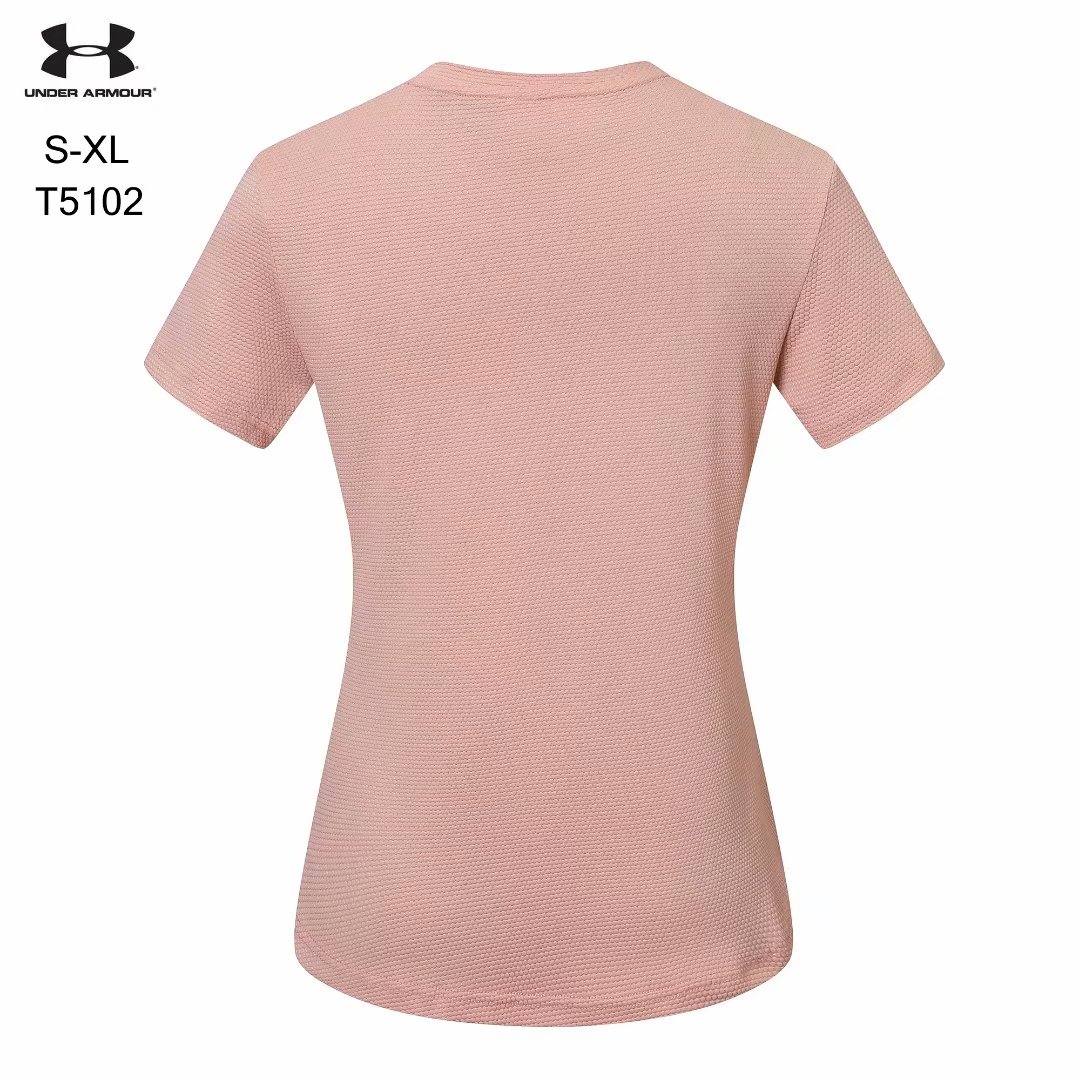 UNDER ARMOUR Áo Thun Nữ Cổ Tròn Ngắn Tay Thời Trang 2020