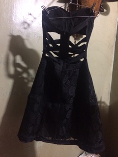 Đầm cúp ngực sexy cắt eo phối ren 05