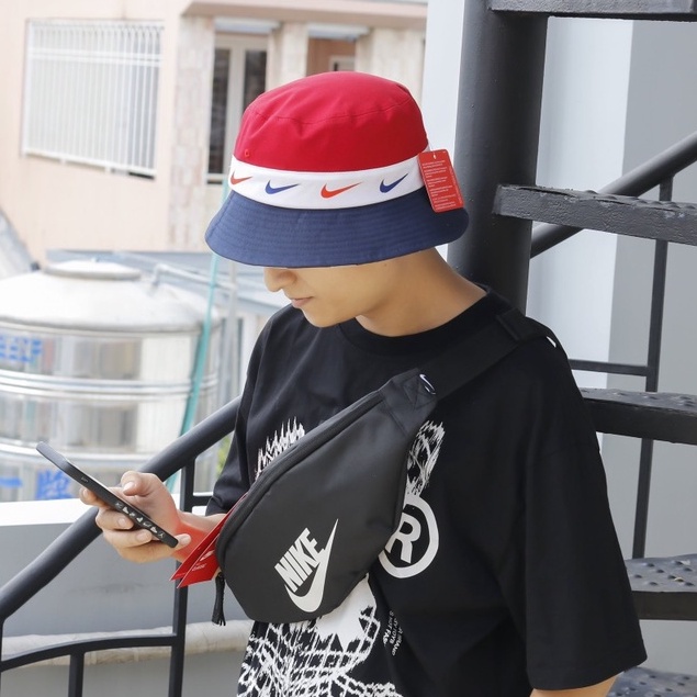 Mũ bucket vành cụp Ni-ke Americana Bucket phong cách unisex Ròm House dành cho nam nữ