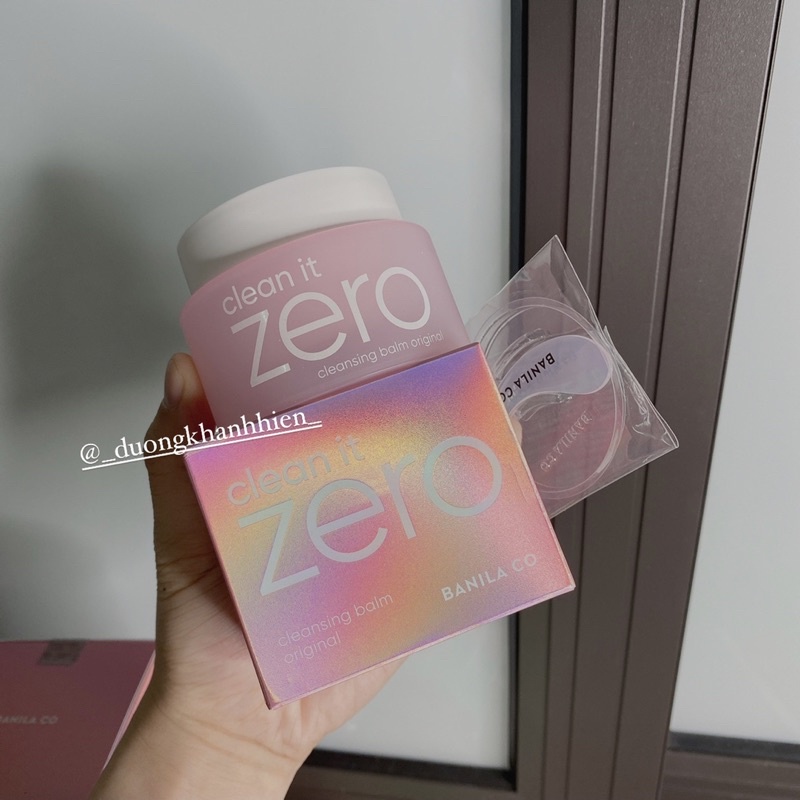 Sáp tẩy trang Zero Hàn Quốc đủ size date xa