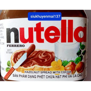 nutella bơ hạt phỉ phết cacao 200 g hộp, Úc.8.2022