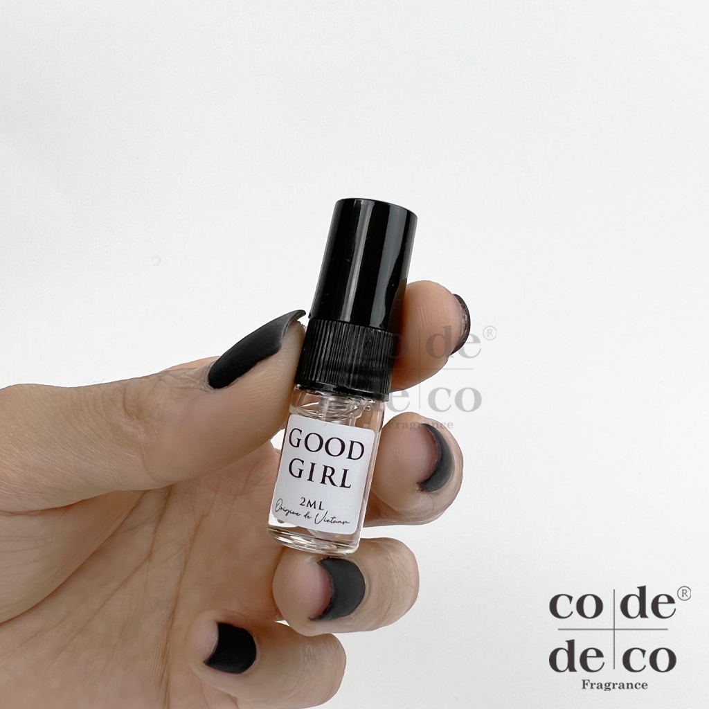 Tinh Dầu Thơm Code Deco Good Girl Cá Tính, Ngọt Ngào, Gợi Cảm 2ml