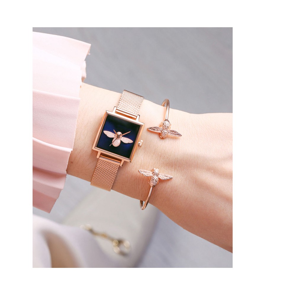 Vòng tay nữ thời trang Hannah Martin hình con ong chính hãng - HM-SZC