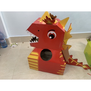 Mô hình đồ chơi khủng long bằng giấy