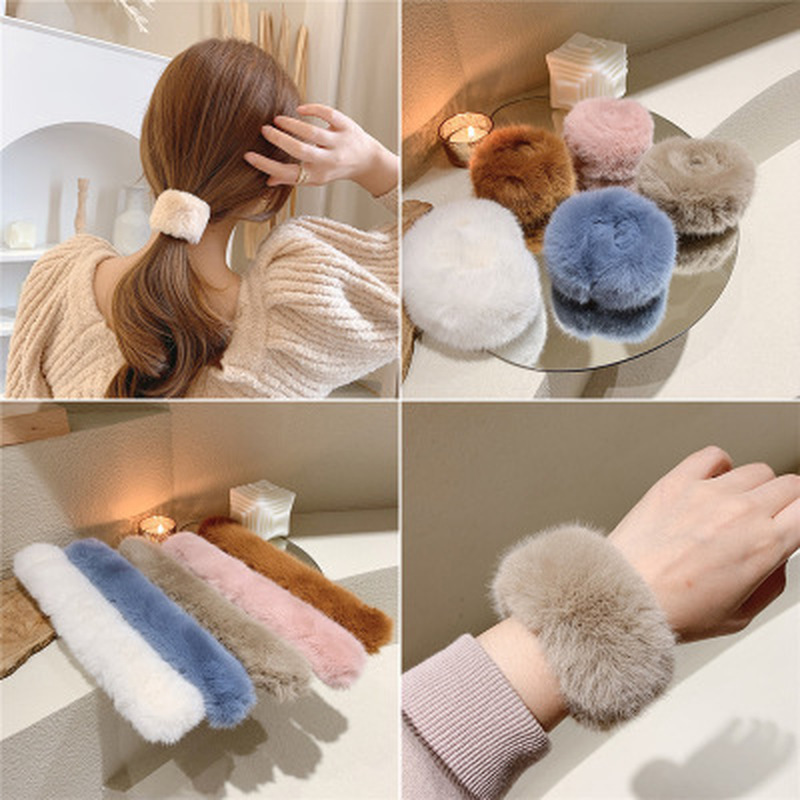 Dây thun buộc tóc xinh xắn nhiều màu sắc dành cho nữ