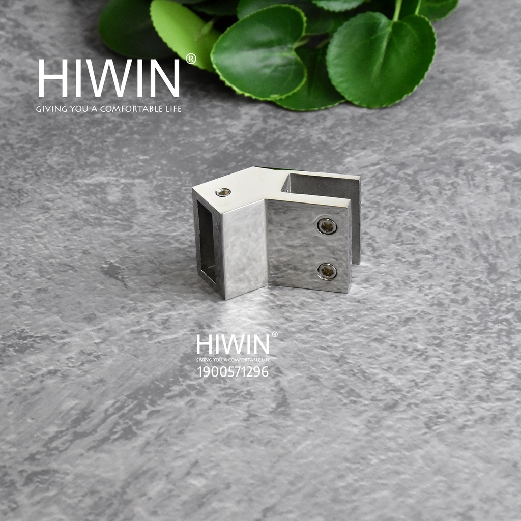 Kẹp kính thanh giằng cabin kính inox 304 mặt gương Hiwin SB-808F