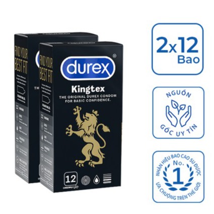 [Hộp 12 bao] Combo 4 hộp bcs Durex: bcs kéo dài thời gian Performa, bcs siêu mỏng Fetherlite, bcs Pleasuremax, Kingtex