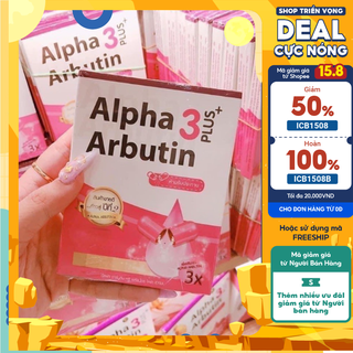 Viên Kích Trắng Da Alpha ArButin