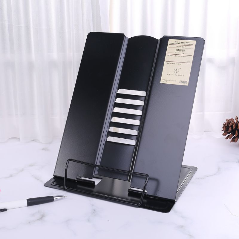 Giá Đỡ Sách Bằng Kim Loại Có Thể Điều Chỉnh Tiện Lợi