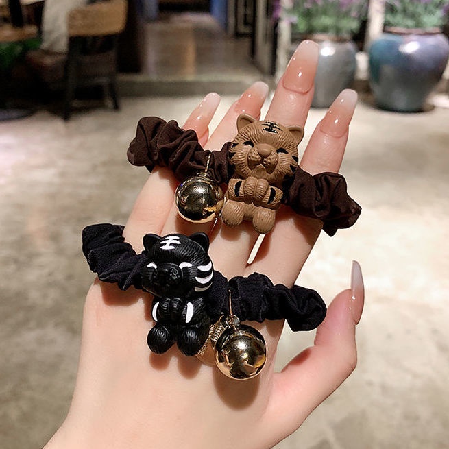 Dây buộc tóc cao su họa tiết hoạt hình dễ thương phong cách Hàn Quốc cho nữ