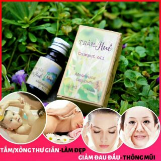 [An Toàn] Tinh Dầu Tràm - 10ml-30ml (TC Y Tế - Dược Điển Việt Nam )- Tinh dầu Tràm Huế  Nguyên Chất - Liên Minh Xanh